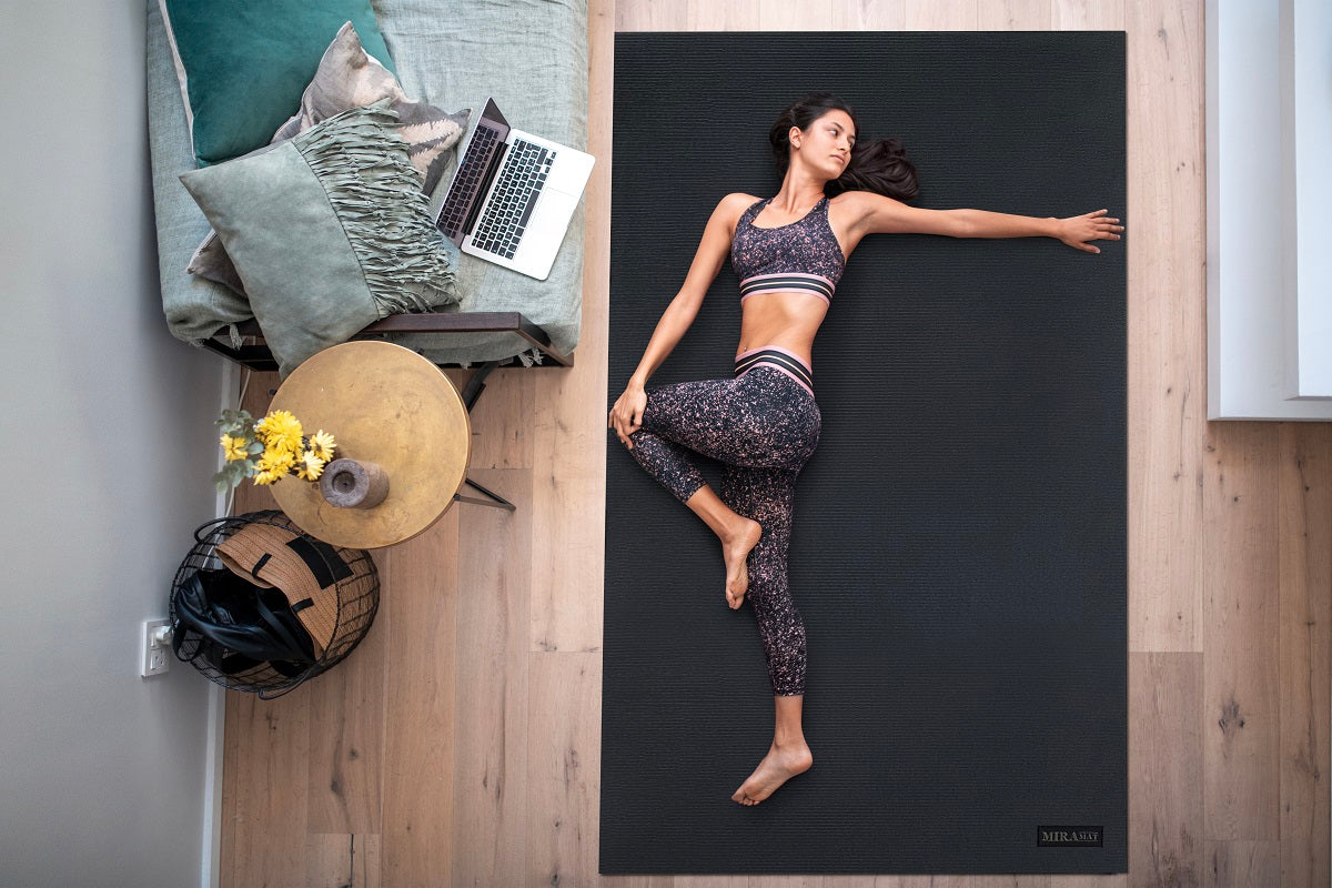 Miramat® Yoga - 214cm x 122cm - Extra Large Yoga Mat With Carry